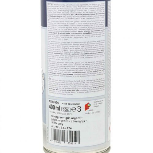 Product Color spray, vintage paint light grey, shabby chic 400ml