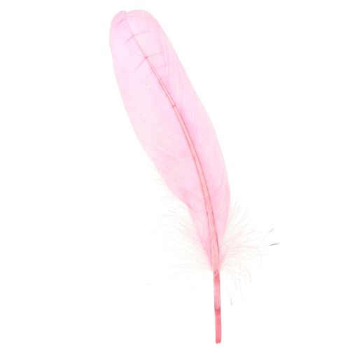 Feathers for crafting Pink goose feathers 18cm – 20cm 20g x 2pcs