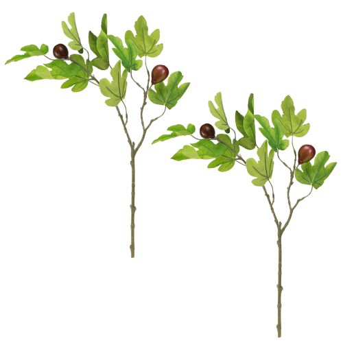 Product Fig branch, decorative branch, decorative fruit figs decoration 64cm 2pcs