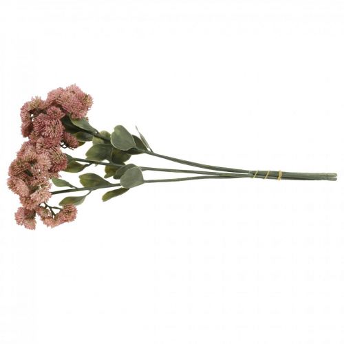 Product Stonecrop Pink Sedum Stonecrop Artificial Flowers H48cm 4pcs