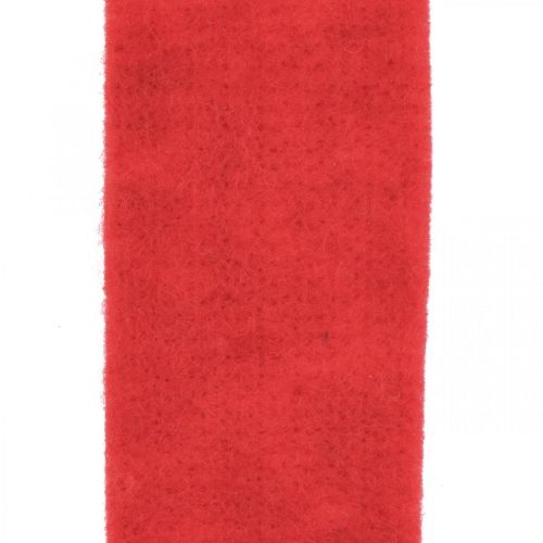Product Felt ribbon red 7.5cm 5m