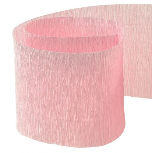 Product Flower crepe light pink W10cm Grammage 128g/m² L250cm 2 pcs