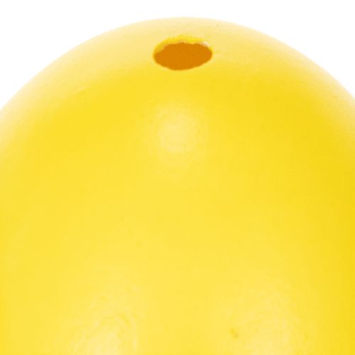 Product Easter egg decoration, real goose eggs for spring-like room decor, 7cm, 10 pieces