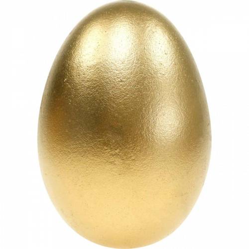 Product Goose Eggs Golden Blown Out Eggs Easter Decoration 12 pcs