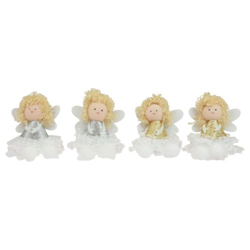 Product Angel pendant tree decoration Christmas decoration H13.5cm 4pcs