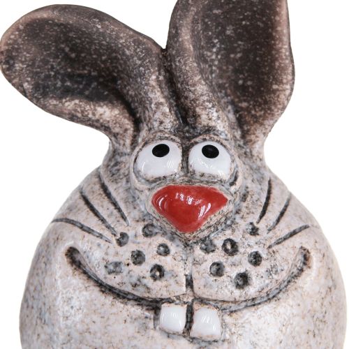 Product Rabbit Ceramic Decoration Rabbit Edge Stool 6.5×7×9.5cm 3 pcs