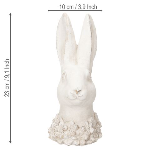 Product Decorative rabbit as a calm focal point for table, shelf and windowsill 23cm