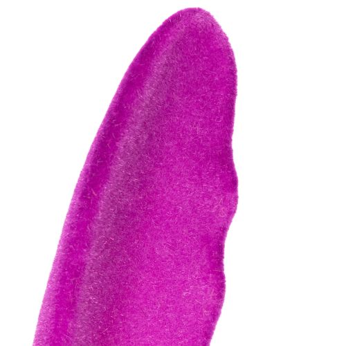 Product Bunny ears flocked Easter decoration on a stick as atmospheric flower picks 31cm 4pcs