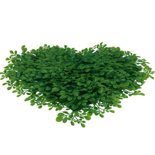 Product Decorative heart boxwood artificial decorative mat green 30.5cm