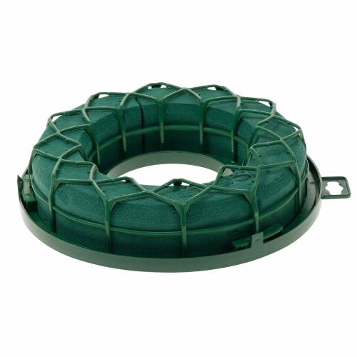 Product OASIS® IDEAL Universal Ring Floral Foam Wreath Green H4cm Ø18.5cm 5 pcs