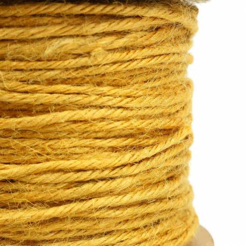 Product Jute Cord Yellow Ø2mm 50m