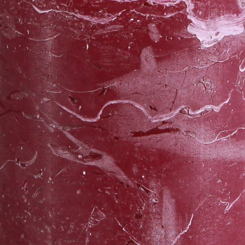 Product Candles dyed Berry pillar candles 85×150mm 2 pcs