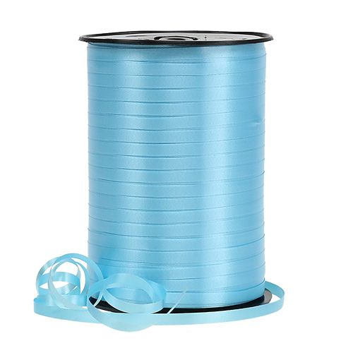 Floristik24 Curling ribbon light blue 4.8mm 500m