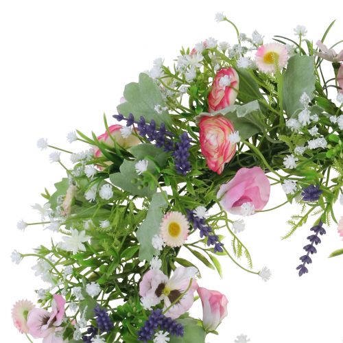 Floristik24 Wreath Ranunkel / Wicke Ø40cm