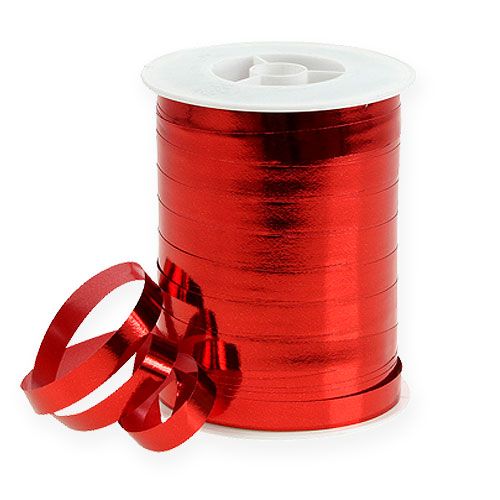 Curling ribbon shiny 10mm 250m red