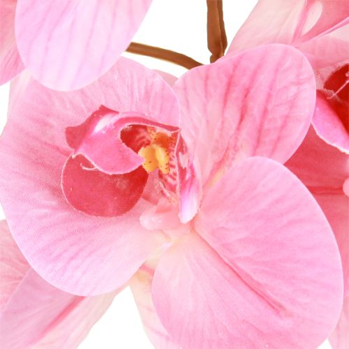 Product Artificial Orchids Pink Artificial Flowers Like Real 56cm 3pcs