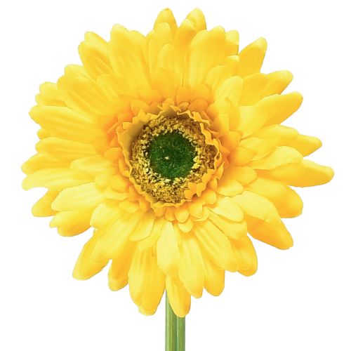 Floristik24 Artificial Flowers Gerbera Sun Yellow Garden Flower 47cm