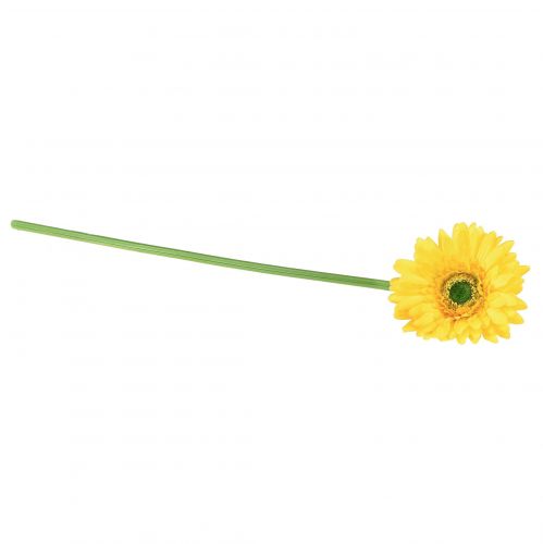 Product Artificial Flowers Gerbera Sun Yellow Garden Flower 47cm