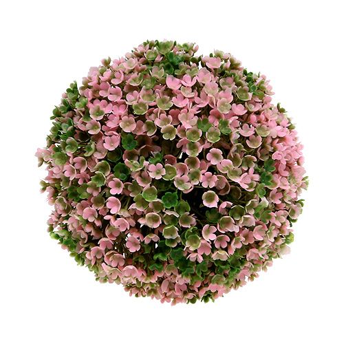 Decorative ball pink green ball plant Ø15cm 1pc