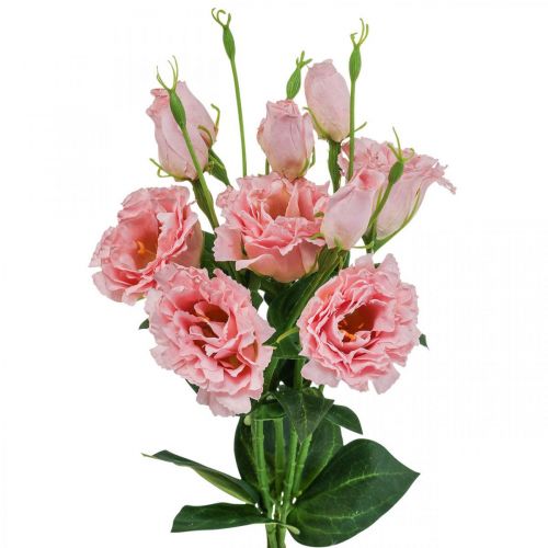 Artificial Flowers Lisianthus Pink Artificial Silk Flowers 50cm 5 Pcs