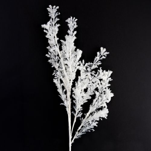 Product Artificial branch frosted decorative branch winter decoration white 78cm 2pcs