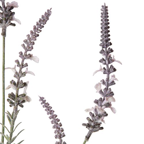 Product Lavender decoration with flowers artificial flower on long stem 82cm 3pcs