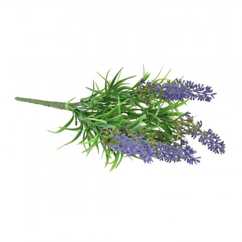 Product Artificial Lavender Decorative Lavender Branches Pick Purple 33cm
