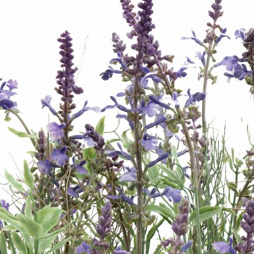 Floristik24 Lavender Bowl Artificial Lavender Silk Flowers Fake Plants