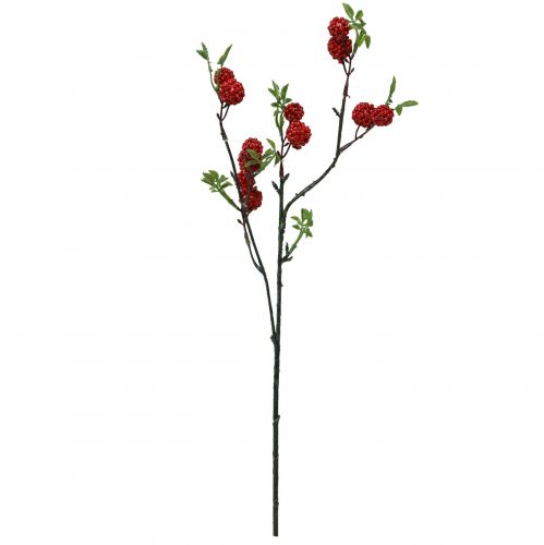 Product Berry branch Artificial Christmas branch Mulberries 63cm