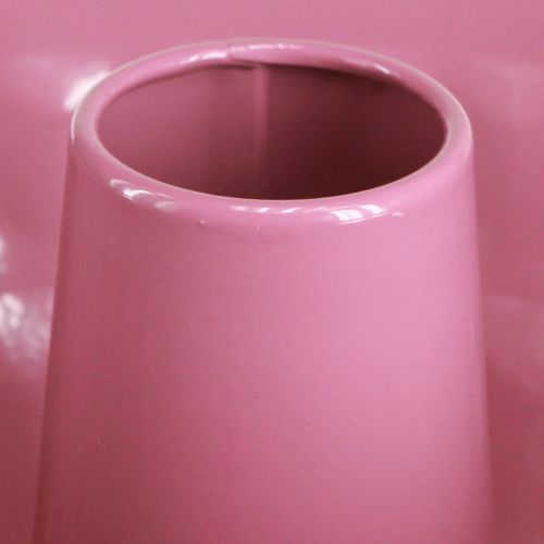 Product Metal Decorative Bowl Baking Pan Bundt Cake Pink Ø23cm H12cm