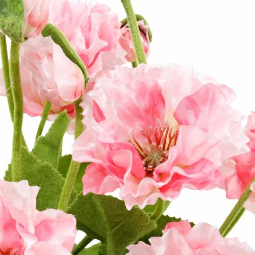 Product Oriental poppy, artificial flower, poppy in pink pot