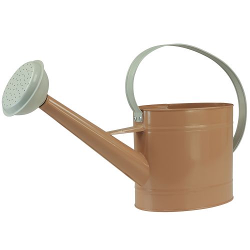 Product Decorative watering can light brown plant pot metal 52.5×15×30cm