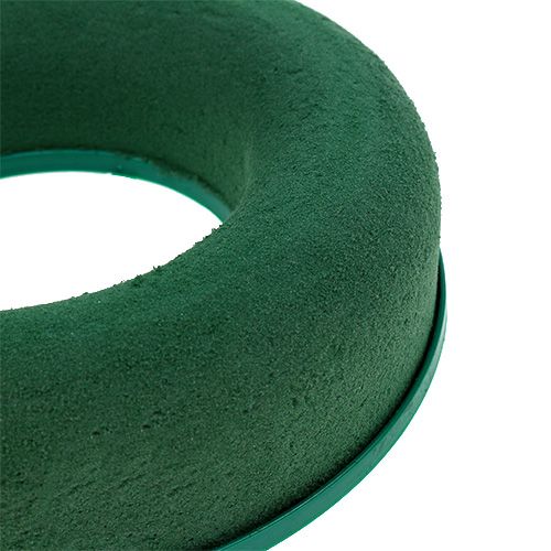 Product Floral foam ring wreath green H2.5cm Ø17cm 6 pcs