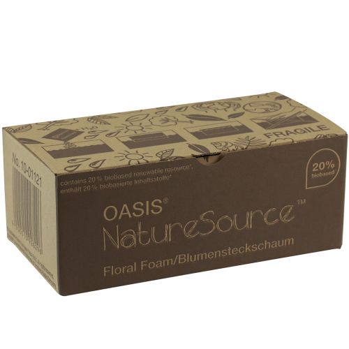 Product Oasis NatureSource Maxlife Floral Foam Brick Brown 23×11×7.5cm 1 pc