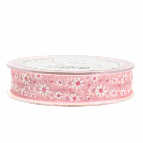 Product Gift ribbon pink 20mm 20m