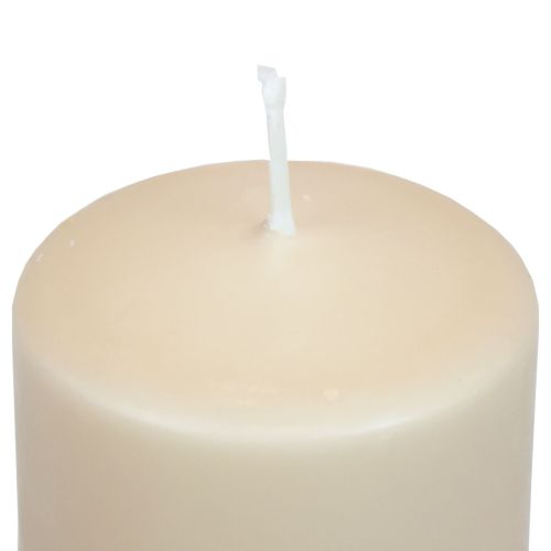 Product PURE pillar candle Beige Wenzel candles 90/60mm