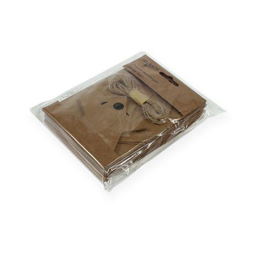 Product Manila Labels Brown 4.5cm x 8cm 80p