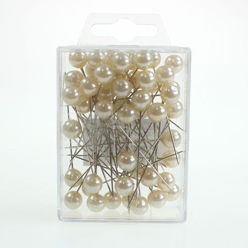 Product Pearl head pins champagne Ø10mm 60mm