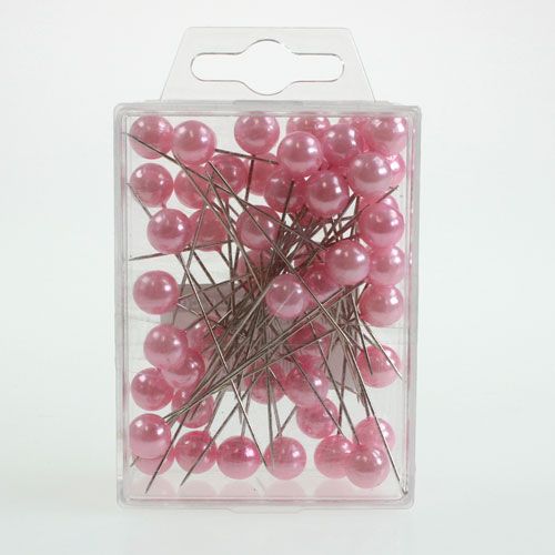 Product Pearl Head Pins Pink Ø10mm 60mm