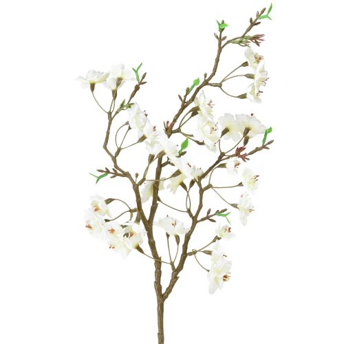 Floristik24 Peach blossom branch artificial cream spring 69cm