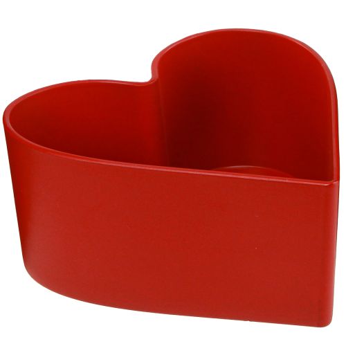 Floristik24 Romantic Plant Heart Plant Bowl Heart Red 15×15×7cm 3pcs