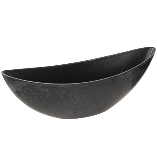 Planting Boat Plastic Anthracite Bowl 28×9×9cm 3pcs