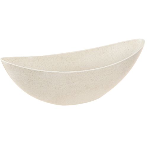 Planting Boat Plant Bowl Beige Mottled L38.5cm 3pcs