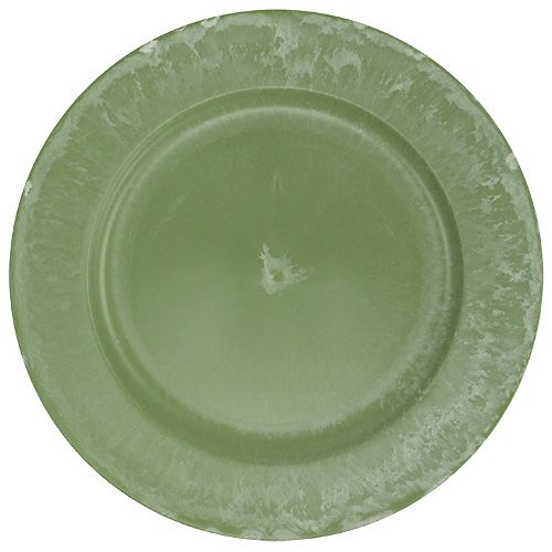 Floristik24 Underplate Green Ø25cm