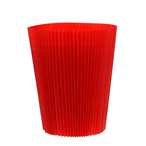 Product Pleated cuffs red 14.5cm 100pcs.