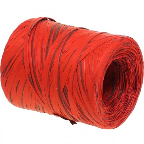 Product Raffia Ribbon Red Bordeaux Gift Ribbon Bast Ribbon Decorative Ribbon 200m