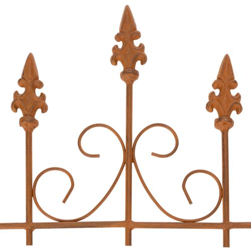 Product Trellis with heart motif, climbing aid in a romantic style for garden paths or terraces, 101cm