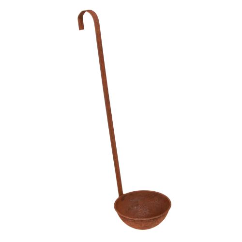 Bowl for planting decorative ladle rust Ø12cm 3pcs