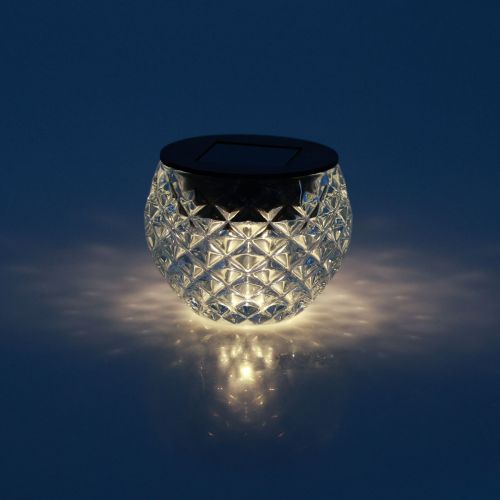 Product Solar lamp balcony table lamp solar glass Ø7.5cm H6cm