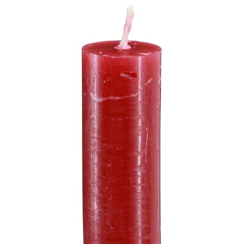 Product Taper candles colored candles dark red 21×240mm 12 pcs